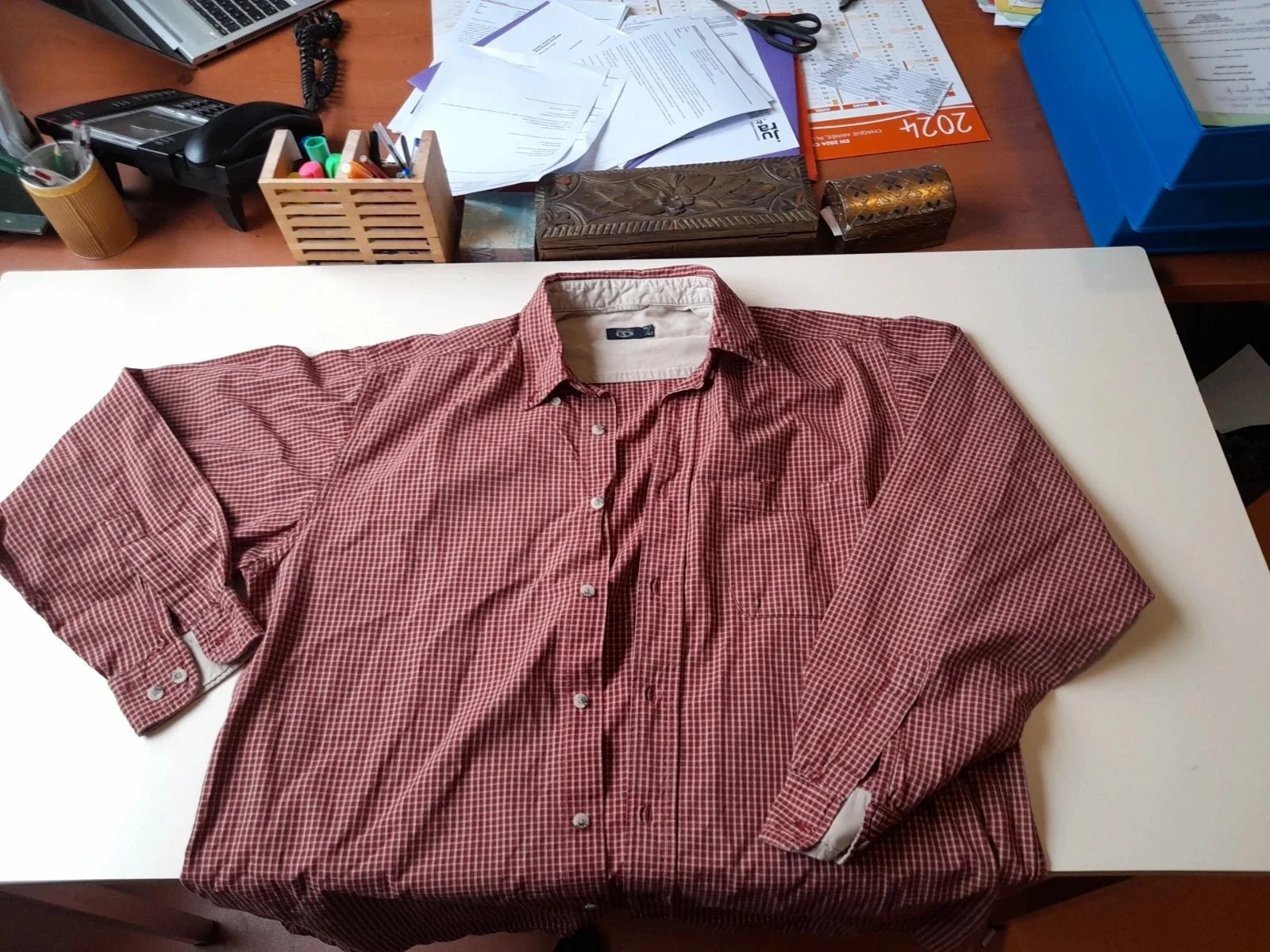 Camisa a cuadros y – photo 8